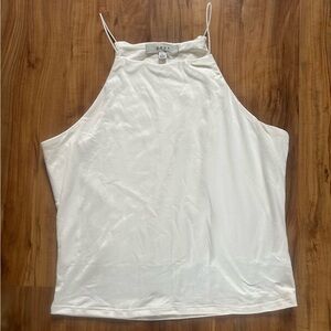 Gaze White Tank Top